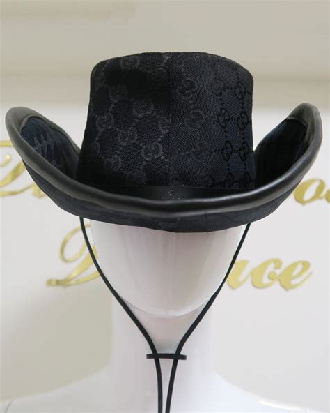 where to buy gucci cowboy hats|white double chain cowboy hat.